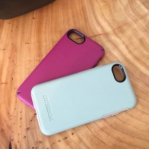 Lot of two iPhone 7 or 8 phone cases
